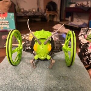 Bright R/C Grasshopper Stunt Buggy Car Green 360 Spins Flips No Remote
